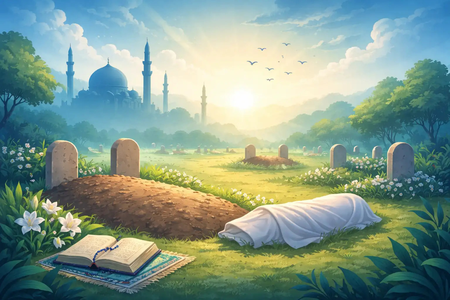 Muslim Burial and Afterlife Beliefs